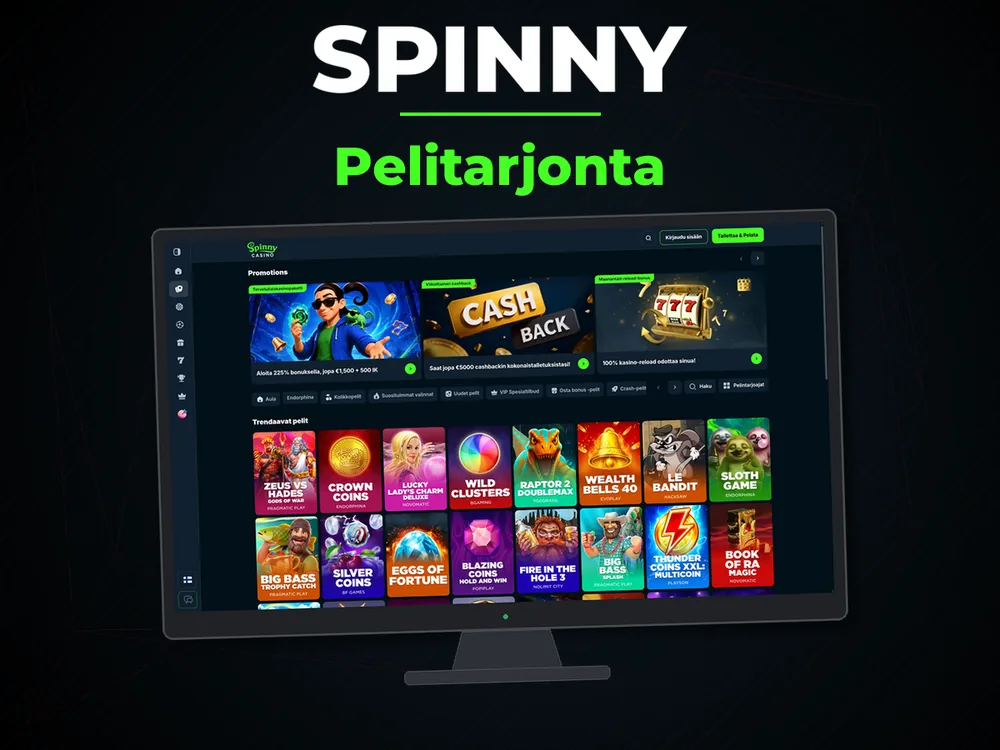 Spinny - Pelitarjonta