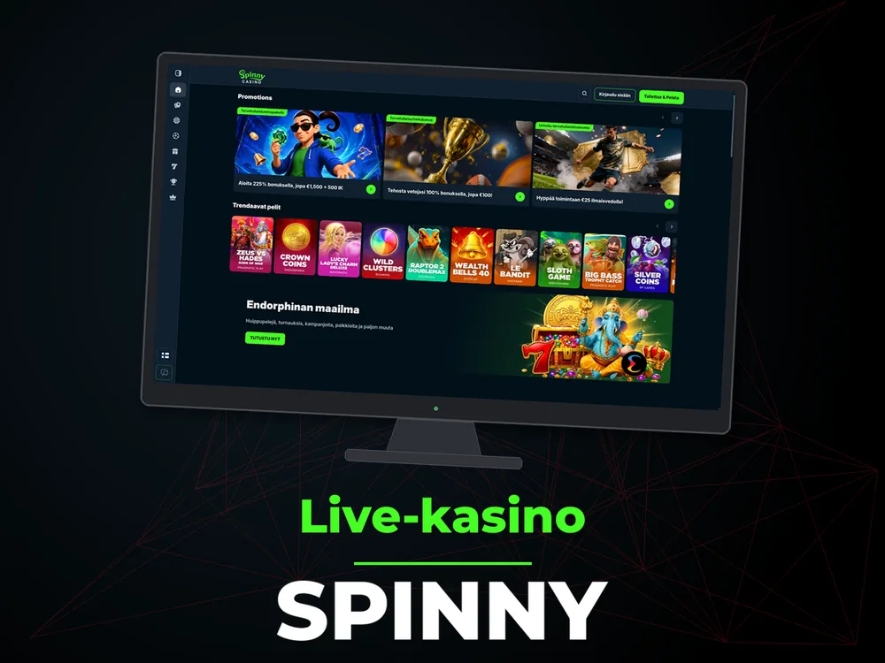 Spinny - Live-kasino