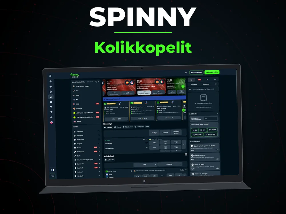 Spinny - Kolikkopelit