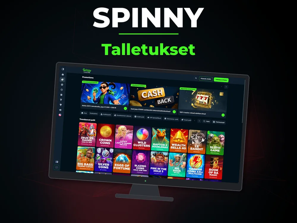 Spinny - Talletukset