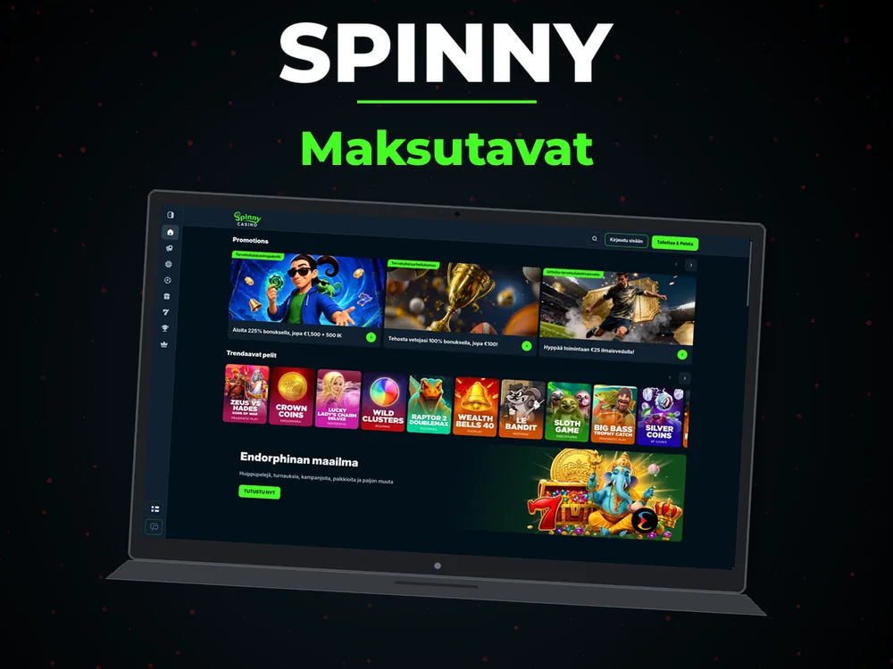 Spinny - Maksutavat