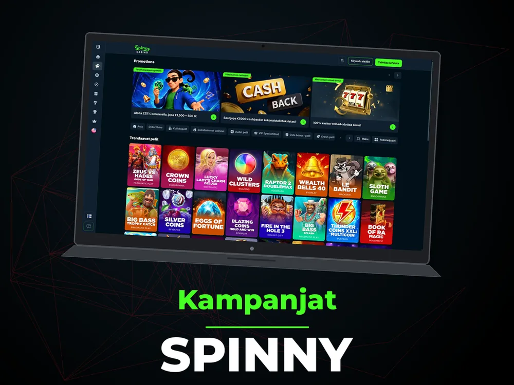Spinny - Kampanjat